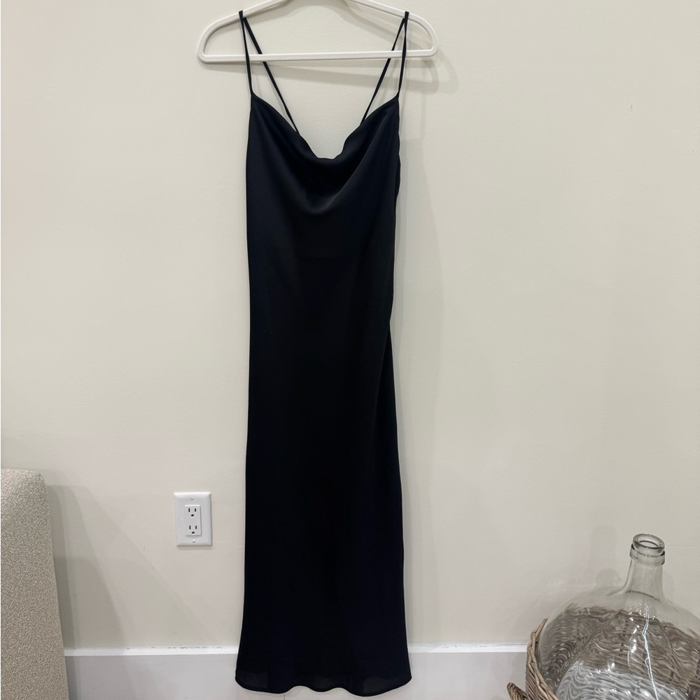 Willow & Clay Black Slip Dress - Size small